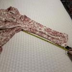 Ralph Lauren Lauren  PJ Pajama Set Shirt & Pants Cream Red Pink Paisley M Medium Photo 6