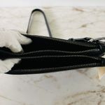 Michael Kors  Black Neon Yellow Leather Double Pouch Crossbody Bag Photo 8