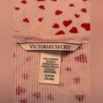 Victoria's Secret  Pink Heart Print Ribbed Sleep Shirt size Small Photo 5