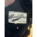 Vintage Mardi Gras Black Cocktail Dress Size XS Photo 8