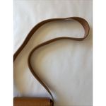 Isadora Cuoio Brown Leather Crocodile Crossbody Gold Tone Purse Made in Italy Photo 9