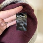 Kuhl  Jacket Women's Small Maroon Alfpaca Sherpa Trim Blue‎ Wasatch Logo 4210 Photo 4