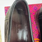 Tory Burch Perfect Classic Casual Goat Leather Black Womens Loafers Size 9 Photo 7