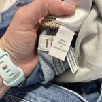 Madewell Jeans Womens 32 Blue Low-Slung Straight 100% Cotton Button Fly USA Photo 4