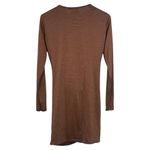 Boohoo  Brown Slinky Long Sleeve Dress Size 14 US Womens Photo 7