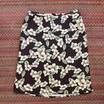 VTG BROWN HAWAIIAN PRINT MIDI SKIRT Size 22W Photo 0