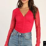 Lulus Lulu Long Sleeve Bodysuit Photo 0