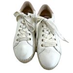 Coach  C101 Low Top Espadrille Sneakers in White & Petal Photo 10