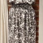 ALLSAINTS Nyla Patterned Dress - Gray - Maxi Photo 3