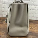 Michael Kors  Light Gray Saffiano Leather Jet Set 3 With Compartments Photo 3
