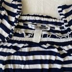 Necessary Objects Navy & White Striped Top Photo 4