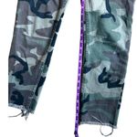 RE/DONE Originals High Rise Ankle Crop Raw Hem Camo Size 24 Photo 8