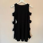 a.gain NWT  Black Cut-Out Sleeve Top Size Small Photo 1