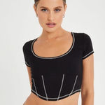 Garage  Black Mini Tee Photo 1