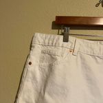 Mango NWT White High-Waisted Mom Denim Shorts 16 Photo 3