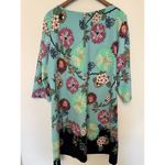 Gabby Skye  Floral Print‎ Long Sleeve Shift Women's Size 18 Dress Photo 4