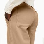 Aritzia Sunday Best Jaden Pant Mid Rise Chinos Womens 4 Organic Cotton Tan Photo 10