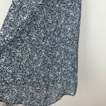 Madewell Ruched Asymmetric Midi Skirt Viscose Cotton Night Indigo US 2 NWT Photo 8