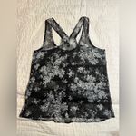 Full Tilt  floral sheer tank sleeveless top Photo 3