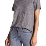 Madewell  Heather Grey Women's Pocket Short Sleeve T-Shirt Basics Capsule Photo 0