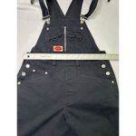 Revolve Revolt Plus Size Women's Juniors Black Baggy Straight Leg Overalls Size S Photo 6