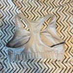 Nike Gray Sports Bra with Racerback Design Photo 1