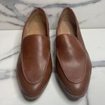 Aerosoles EUC Womens Brown Faux Leather Career Classic Easton Loafer Sz 8.5 Wide Photo 1