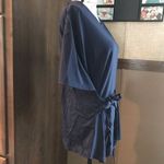 Ava & Viv Ava Viv blue size XLarge womens short sleeve top ties in back Photo 7