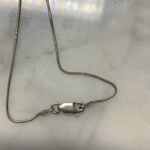 Red Howlite Heart Pendant Necklace Sterling Silver 925 23.5” Photo 3