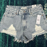 PacSun NWT  size 25 high rise jean shorts Photo 0