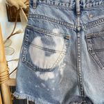 Tommy Hilfiger Vintage Cut Off Bleached Distressed Denim Jean Shorts 🧡🎀 Photo 5