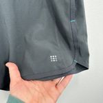 Title Nine Nimblene Womens Gray Athletic Running Shorts Size M Zip Pocket Photo 3