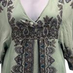 Angie Vintage  Kimono Dress Medium Bohemian Fairy Hippie Festival Beach Cover Up Photo 3