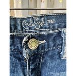 Cruel Girl Slim Caroline Medium Wash Factory Faded Embroidered Pockets Jeans 11L Photo 2