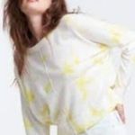 Lisa Todd The Spritz Tie Dye Crewneck Sweater Sz. L Yellow Size L Photo 1