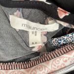 Maurice's Black Floral V Neck Romper Photo 5