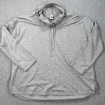 Natori Funnel Neck Lounge Tunic Top Women's Medium Gray Casual Drawstring Photo 0