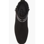Paul Green  Sydney Buckle Bootie In Black Suede Combo AU6.5 Photo 1