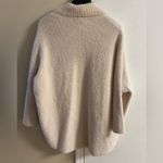 Boston Proper Boston‎ Proper sweater cardigan coatigan ivory open front M/L Photo 4