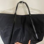 Givenchy parfums black nylon medium zip tote shopper handbag Photo 8
