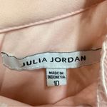Julia Jordan blush lace sleeveless mockneck dress size 10 Photo 6