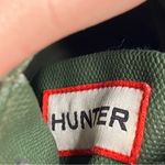 Hunter black dipped lace up boots waterproof rain boots women’s size 8.5 trendy Photo 8