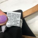 Carmen Marc Valvo Black Embellished Cap Sleeve Fit Flare Dress Size 8 Photo 5