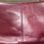 Etienne Aigner  Signature Classic Shoulder Bag Purse Genuine Leather Burgundy Vtg Photo 10