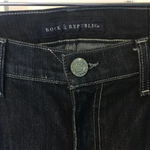 Rock & Republic Kasandra Jeans Dark Wash Embroidered 31 12 Boot Cut Photo 4