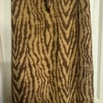 A New Day NWT Wild and Fable women’s zebra print brown spaghetti strap summer dress large Photo 0