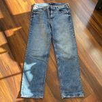 Gap  90’s Loose Straight Blue Jeans Dark Wash Size 6 Short Photo 1