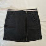 American Eagle Asymetric Zipper Mini Skirt - Black - 2 Photo 8