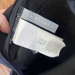 La Blanca black with white stripe sweetheart halter swimsuit size 10 Photo 2