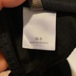 Shade & Shore  Black Plunge Bikini Top Size 36 B Photo 3